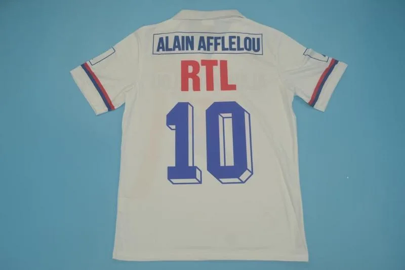 Paris Saint-Germain 1990/91 Away Shirt White — 2