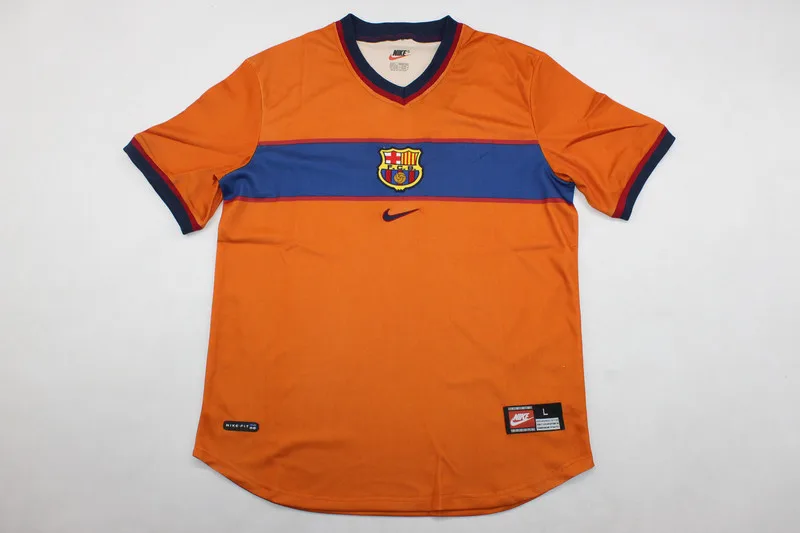 Barcelona 1998/99 Third Shirt Orange