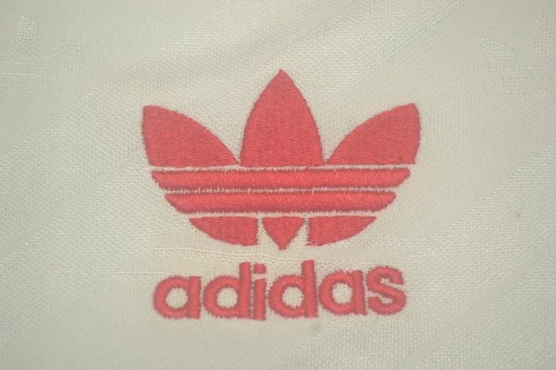 Manchester United 1986/88 Extérieur Maillot White