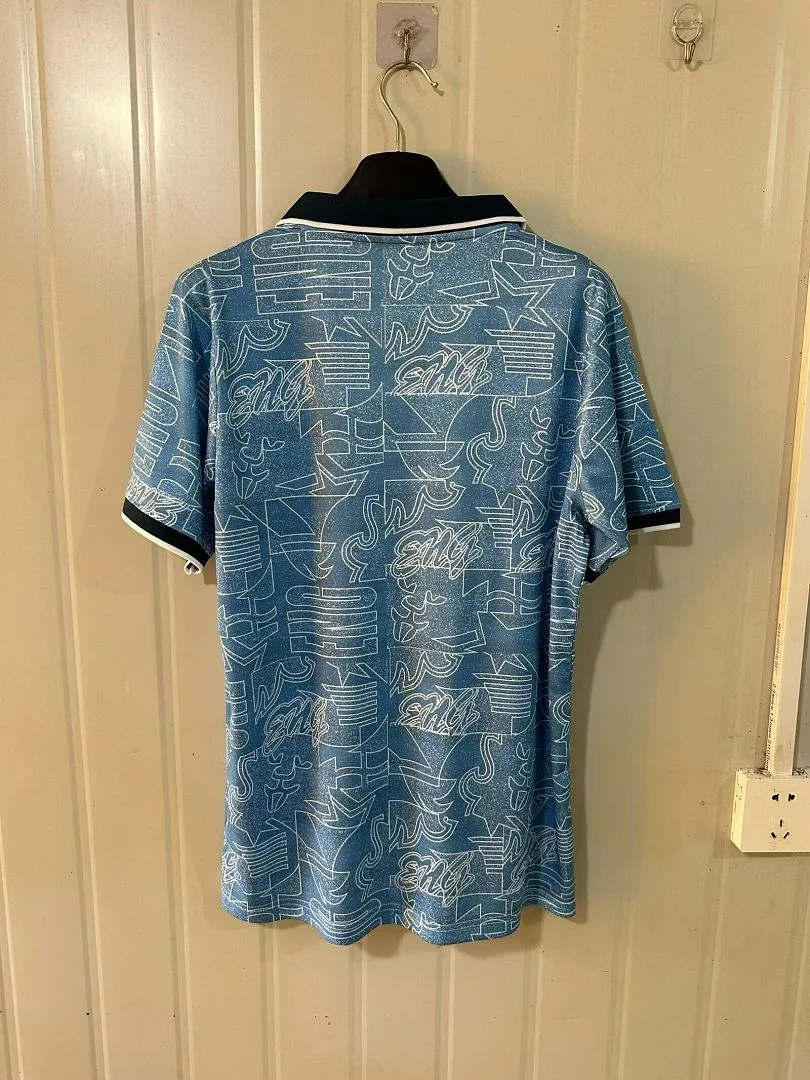 England 2026 Shirt Short Sleeve Blue — 1
