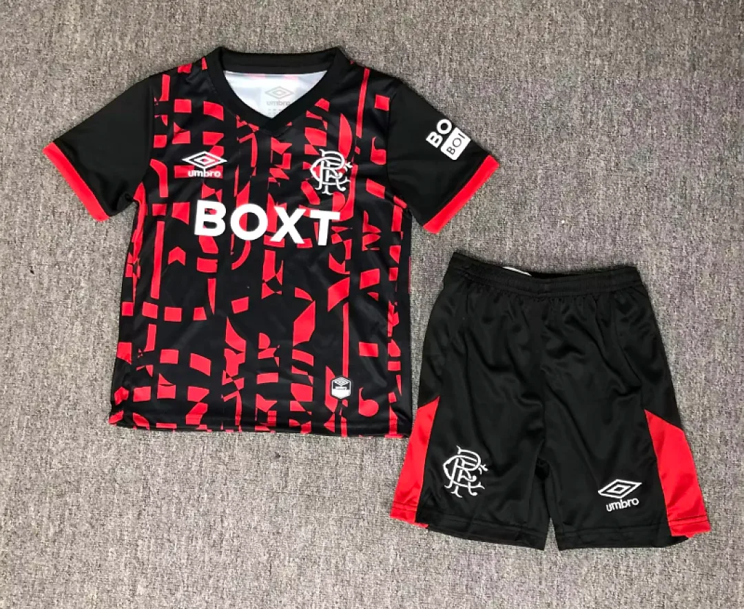 Rangers 2026/27 Third Kids Kit — 2
