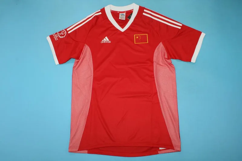 China 2002 Shirt Red