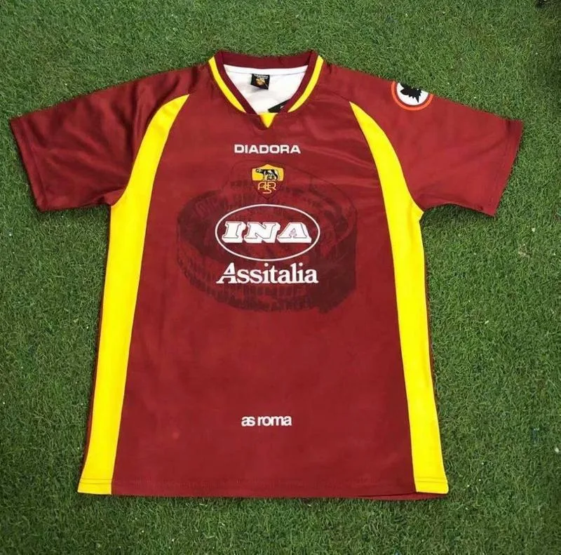 Roma 1997/98 Home Shirt — 2