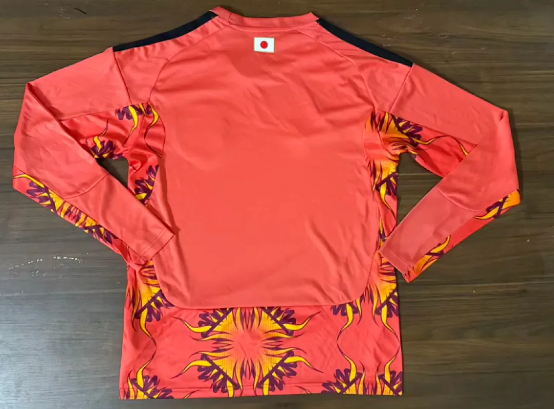 Japan 2026 Goalkeeper Shirt Long Sleeve Red