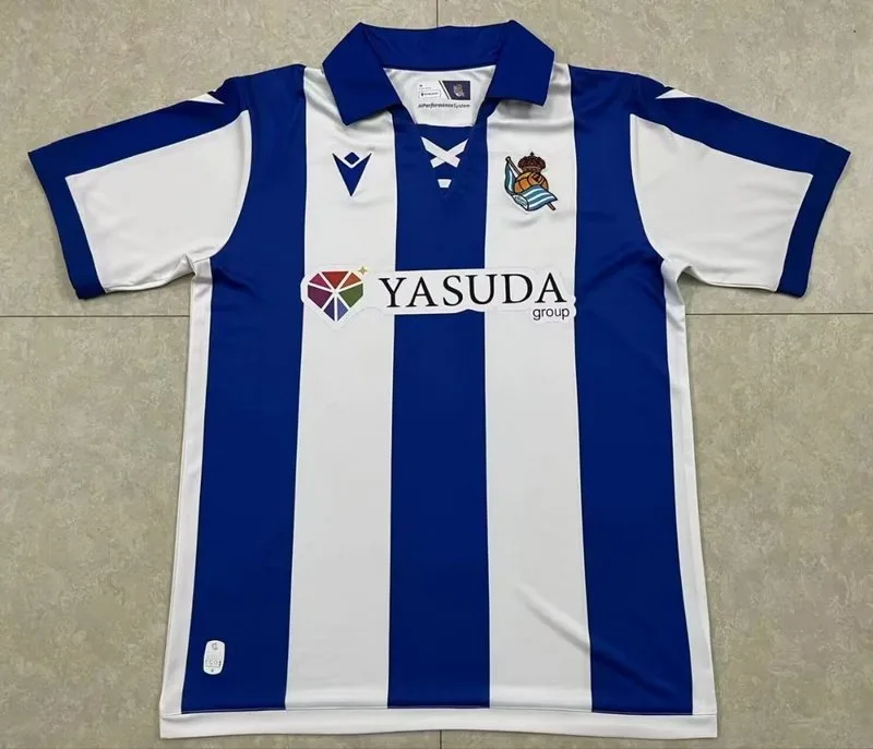 Real Sociedad 2024/25 Home Shirt Short Sleeve
