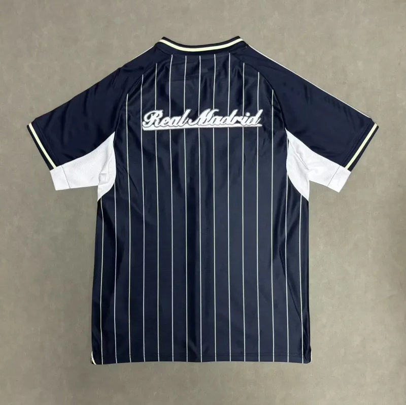Real Madrid 2025/26 Camiseta Blue Baseball