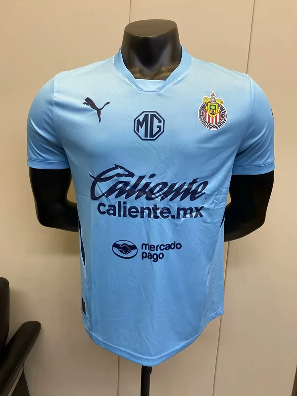 Chivas Guadalajara 2024/25 Goalkeeper Shirt Player Version Blue