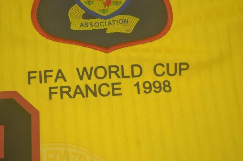 Scotland 1996 Shirt Yellow — 2