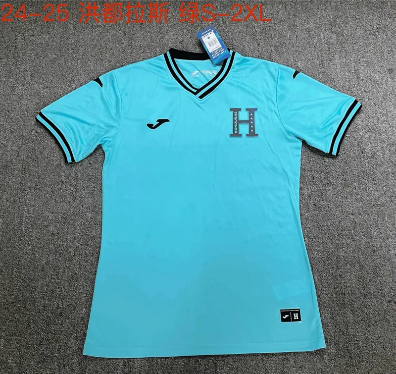 Honduras 2024/25 Away Shirt Short Sleeve Blue — 2