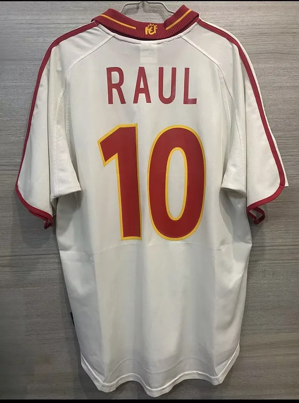 Spain 2000 Away Shirt White