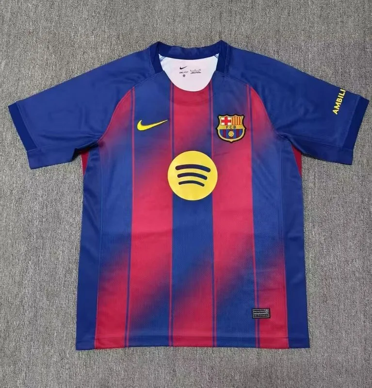 Barcelona 2025/26 Home Shirt Short Sleeve — 1