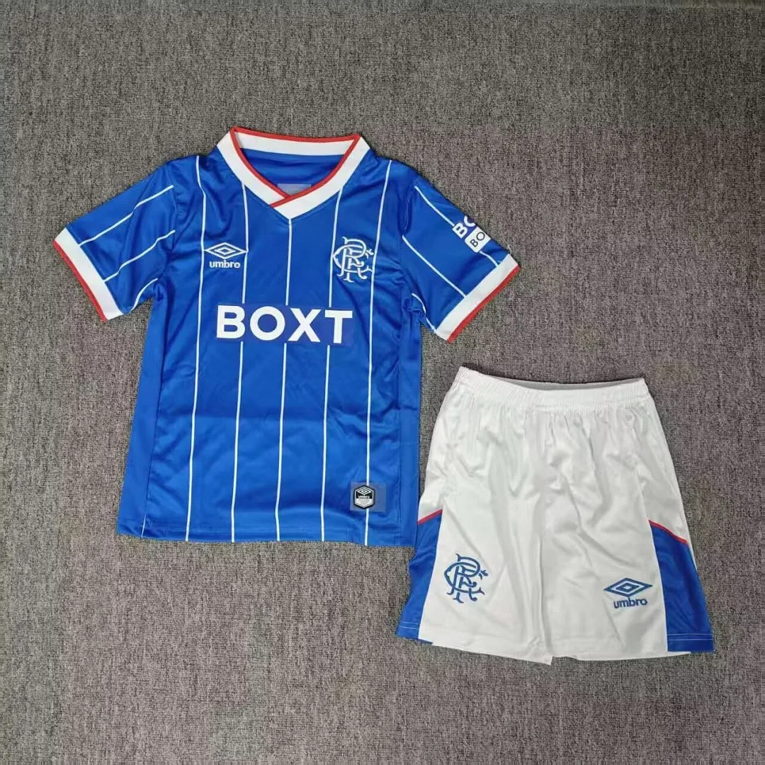Rangers 2026/27 Home Kids Kit — 2
