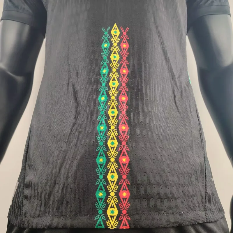 Senegal 2025/26 Shirt Player Version Black — 2
