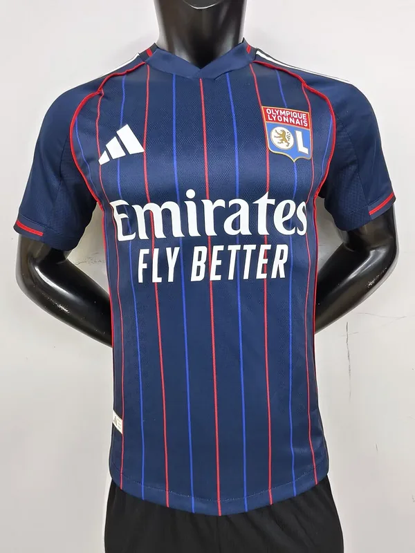 Lyon 2025/26 Away Shirt Player Version