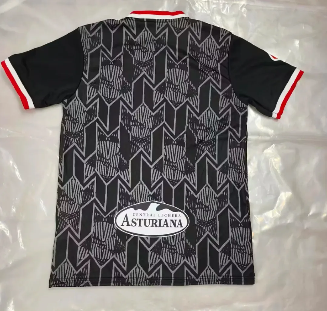Sporting Gijón 2026/27 de Portero Camiseta Black