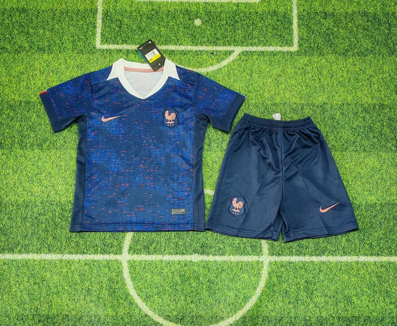 France 2025 Home Kids Kit Euro — 2