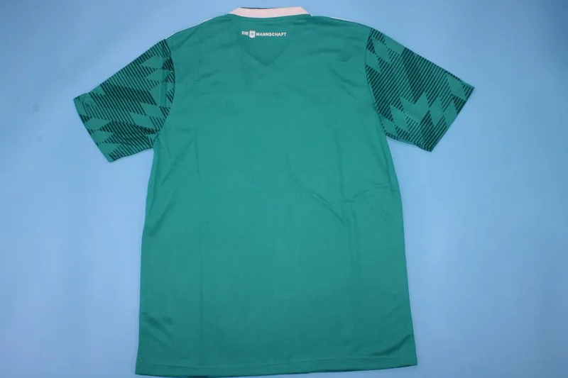 Germany 2018 Away Shirt Green — 2