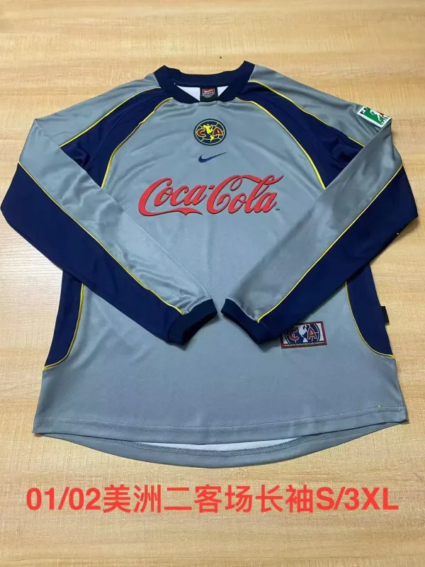Club América 2001/02 Third Shirt Long Sleeve