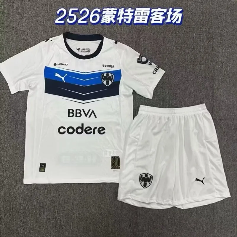 Monterrey 2025/26 Segunda Equipación Conjunto de Niño — 1