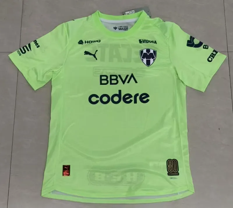 Monterrey 2025/26 Torwart Trikot Spielerversion Green — 1