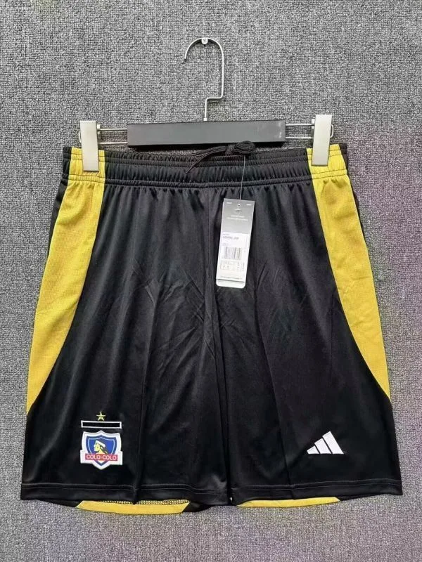 Colo-Colo 2025/26 Away Shorts Black — 1