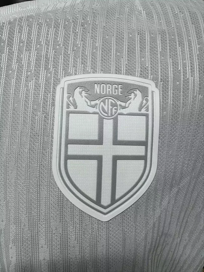 Norwegen 2026 Ausweich Trikot Spielerversion White — 2