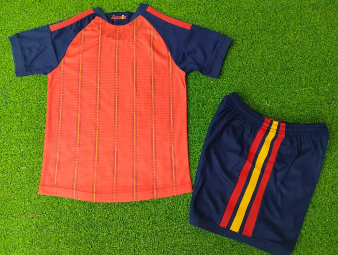 Spain 2026 Home Kids Kit Player Version — 2