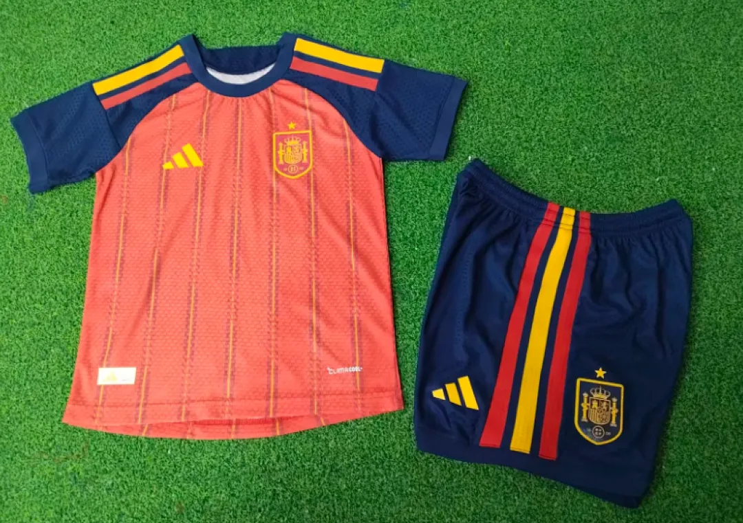 Spain 2026 Home Kids Kit Player Version