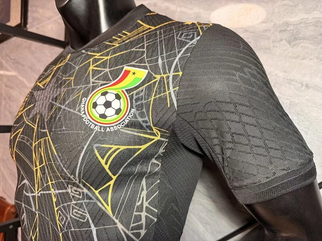 Ghana 2026 Trikot Spielerversion Black — 2