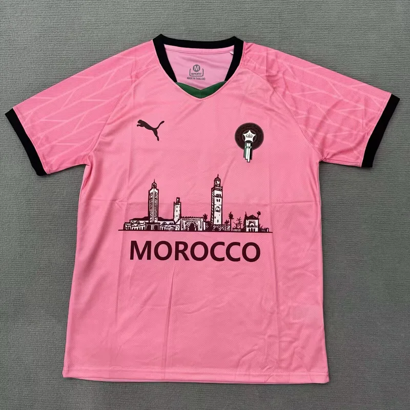 Morocco 2025/26 Shirt Special Edition Pink