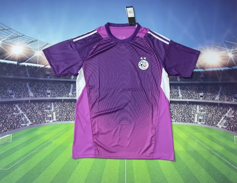Algeria 2025/26 Goalkeeper Shirt Purple — 1