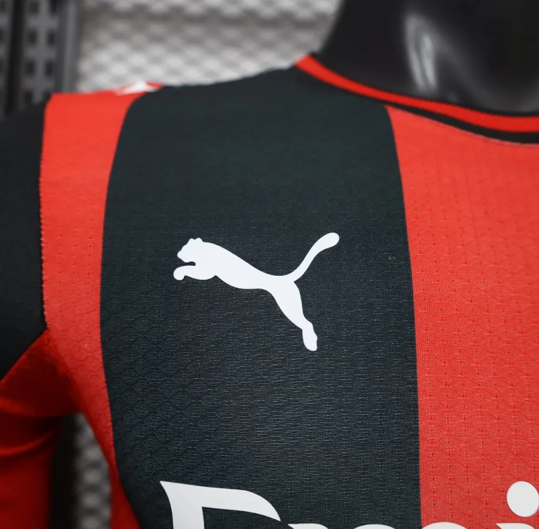 AC Milan 2026/27 Home Shirt Long Sleeve Player Version