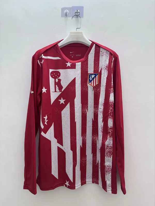 Atlético Madrid 2025/26 Shirt Long Sleeve Red — 1