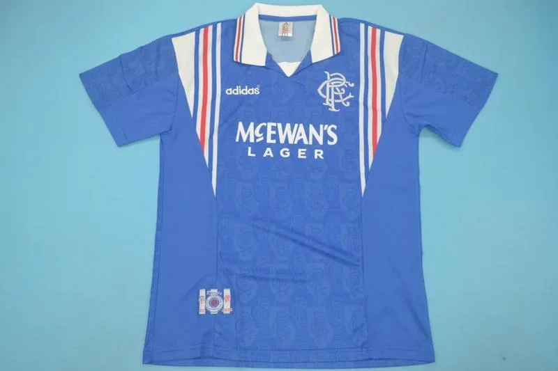 Rangers 1996/97 Home Shirt Blue