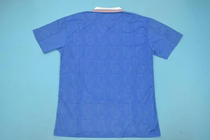 Rangers 1996/97 Home Shirt Blue — 2