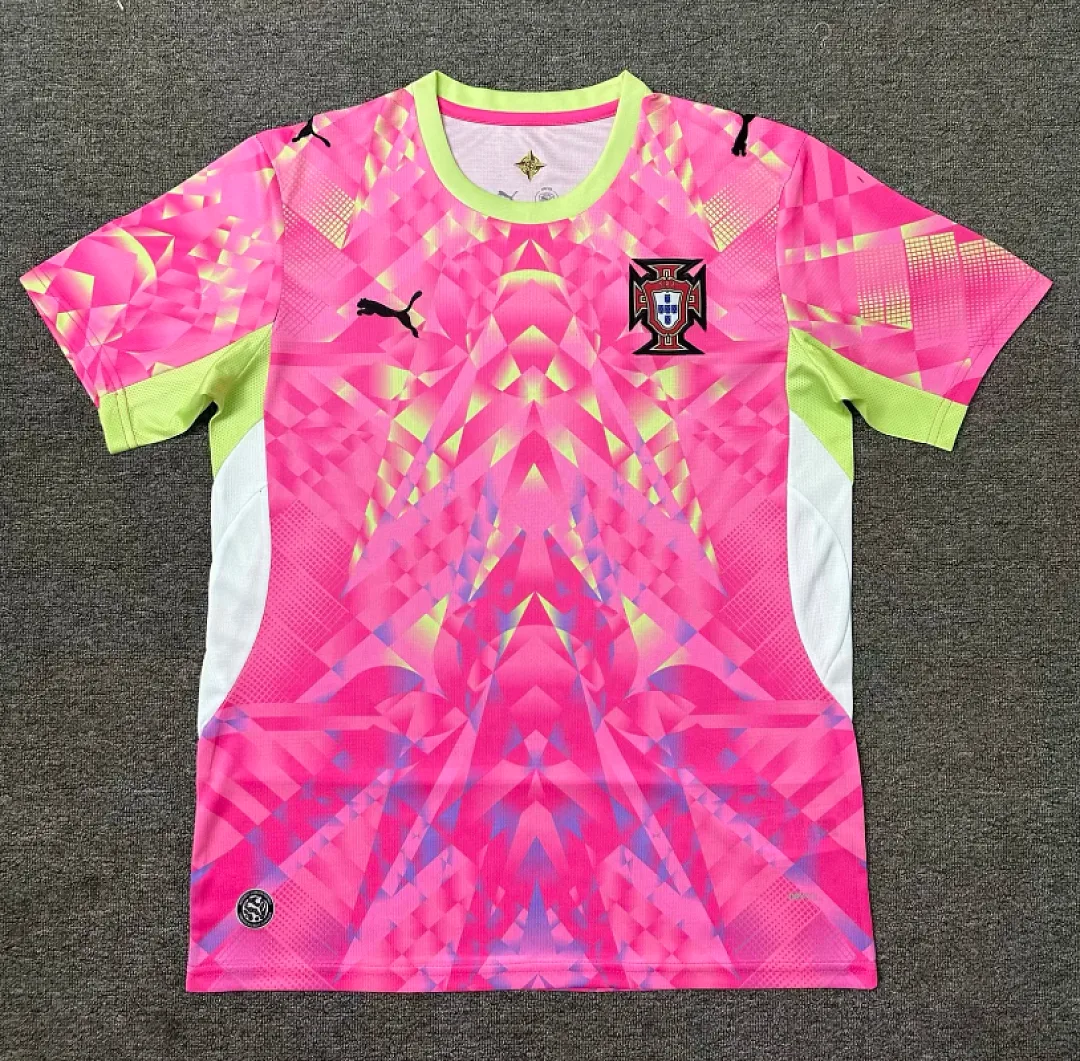 Portugal 2026 Goalkeeper Shirt Pink — 2