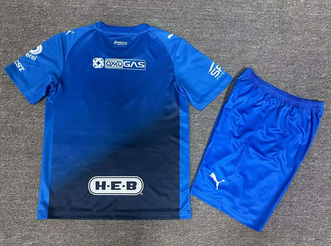 Monterrey 2025/26 Third Ensemble Enfant Blue