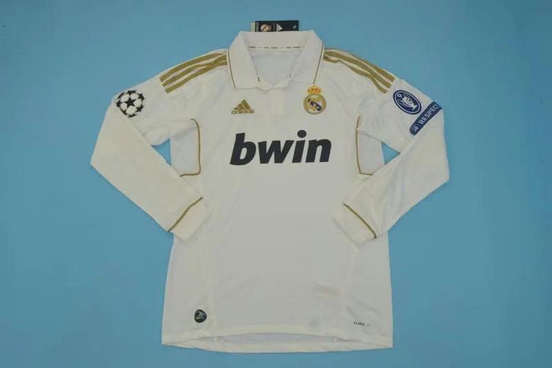 Real Madrid 2011/12 Heim Trikot Langarm — 2
