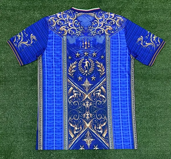 Italy 2024 Shirt Short Sleeve Special Edition Blue — 2
