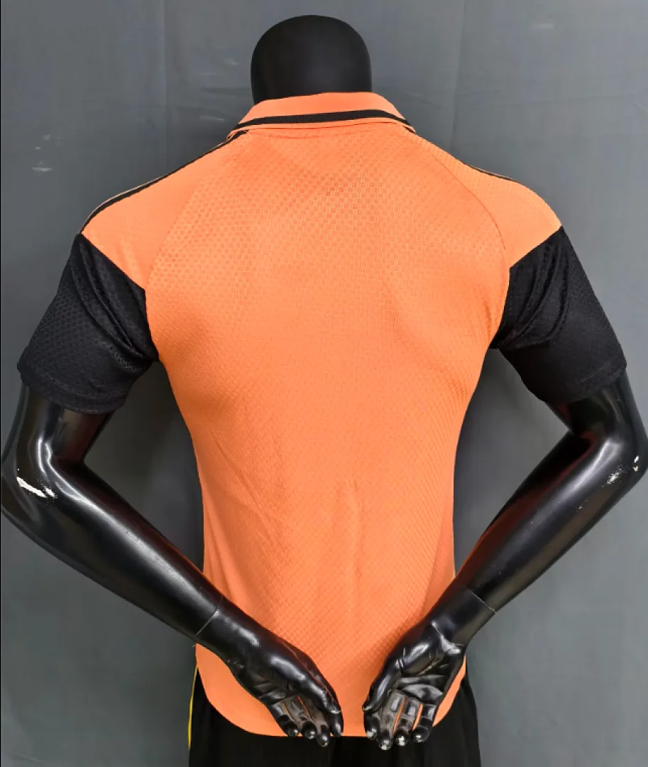 Arsenal 2026/27 Polo Player Version Orange — 1