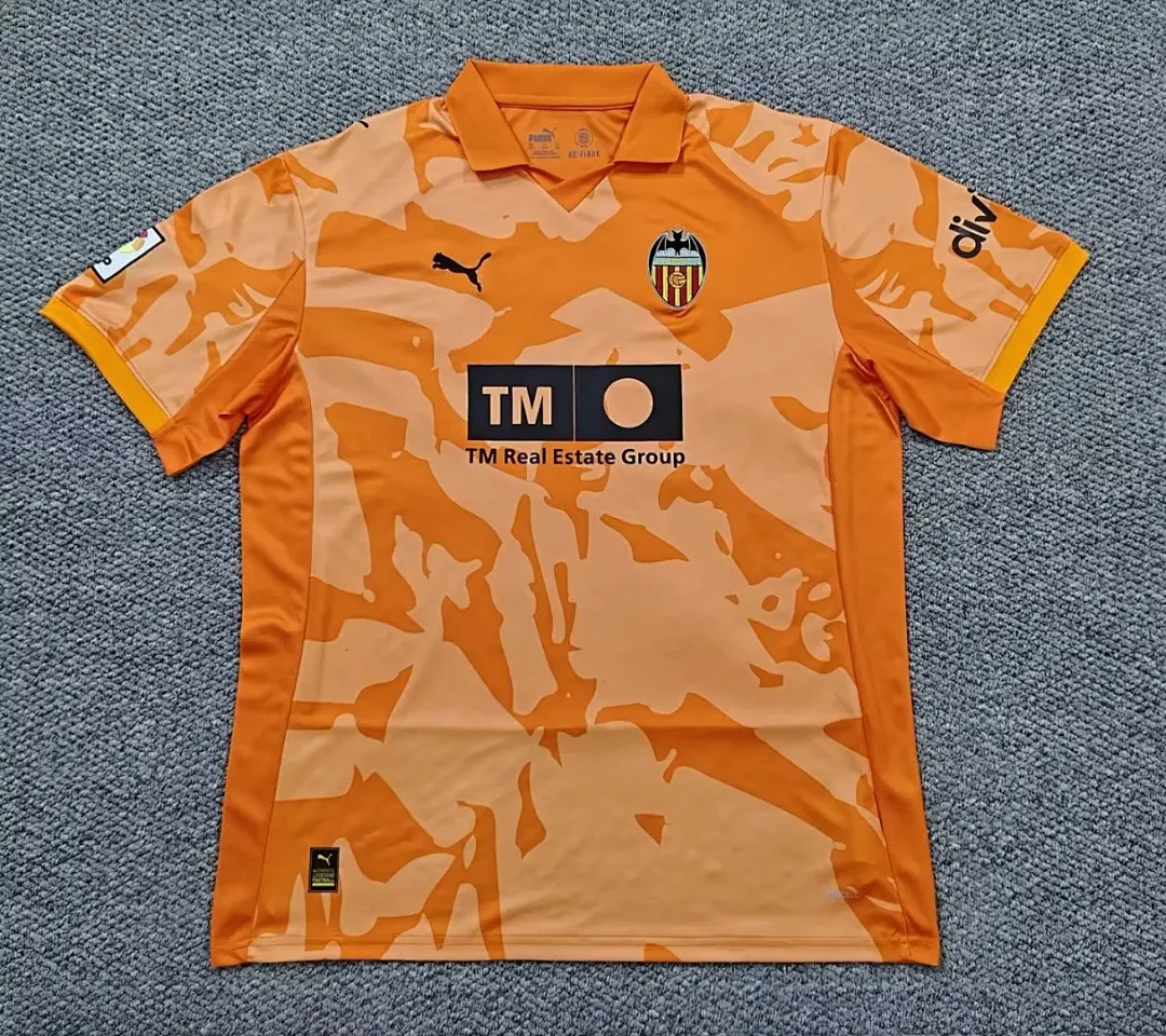 Valencia 2025/26 Maillot Manches Courtes