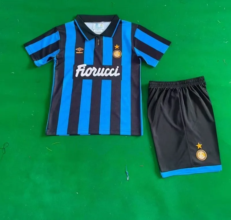 Inter Milan 1992/94 Home Kids Kit