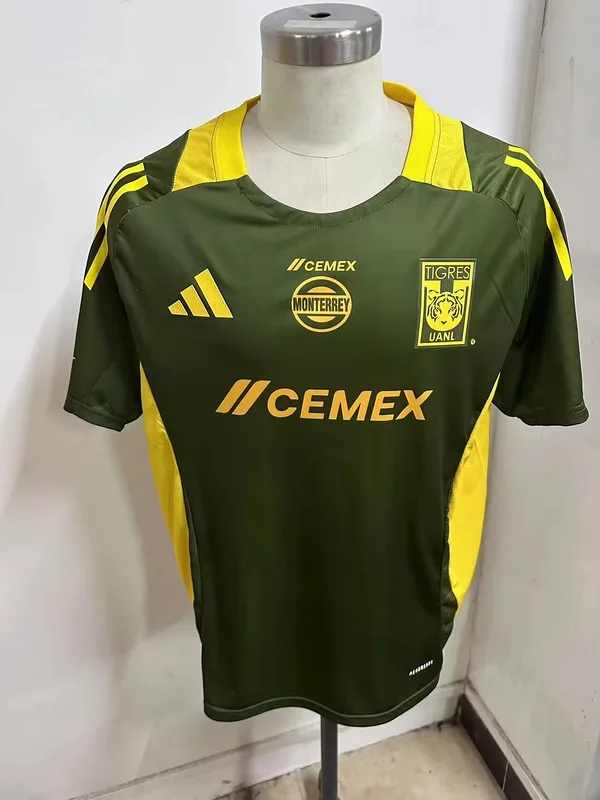 Tigres UANL 2024/25 Gardien Maillot Version Joueur Green — 2