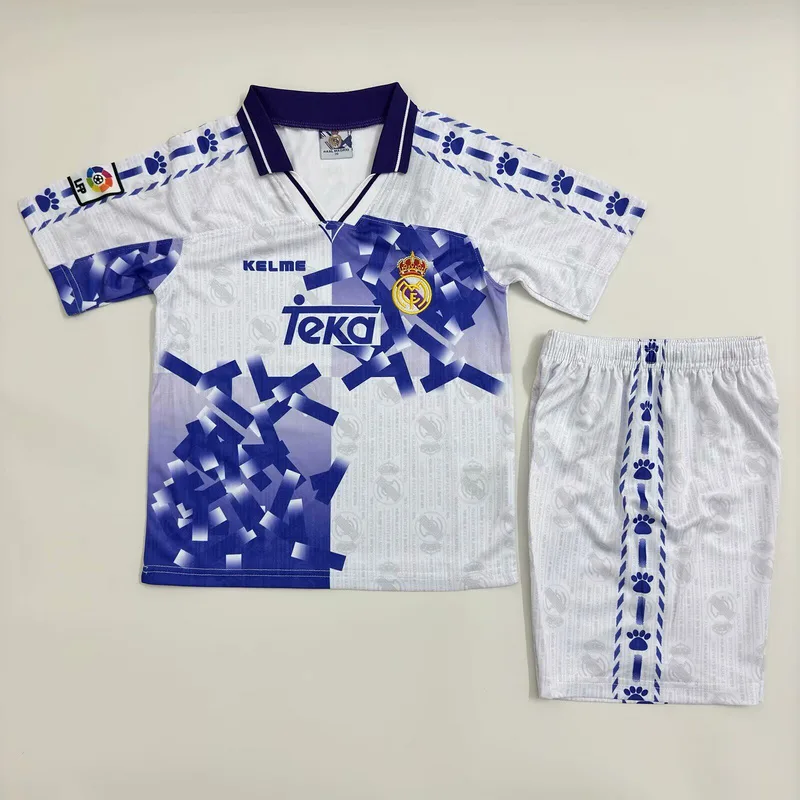 Real Madrid 1996/97 Tercera Equipación Conjunto de Niño