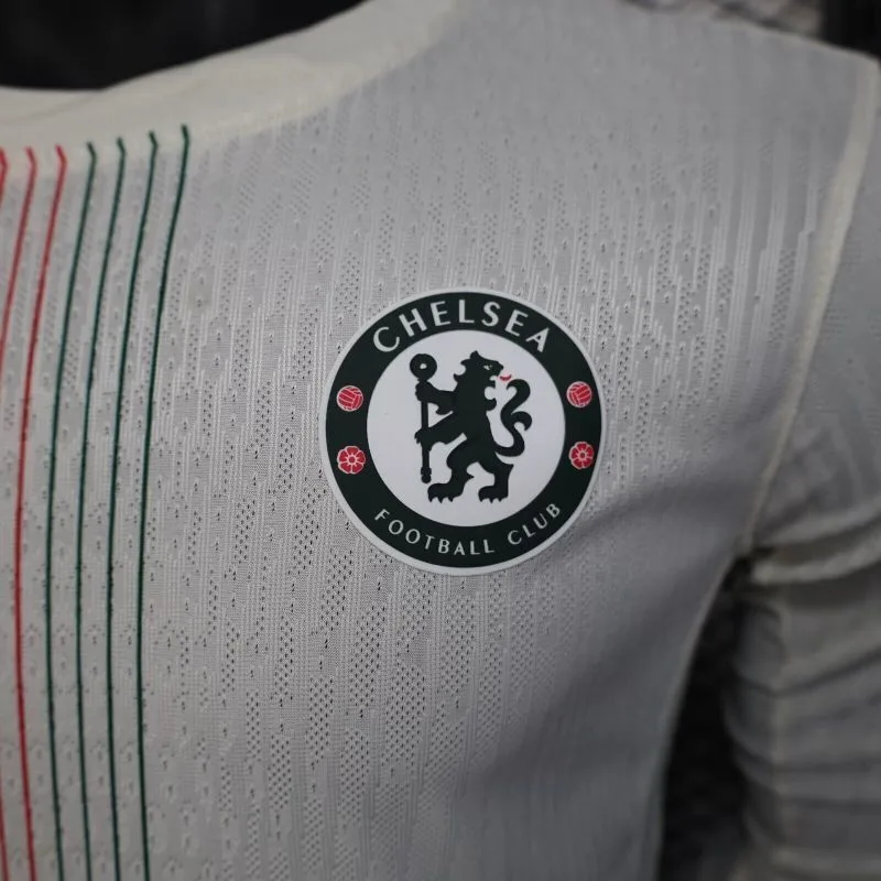 Chelsea 2025/26 Auswärts Trikot Langarm Spielerversion — 1