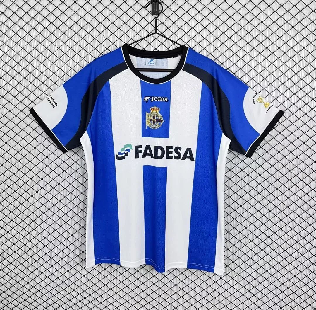 Deportivo La Coruña 2001/02 Home Shirt — 2