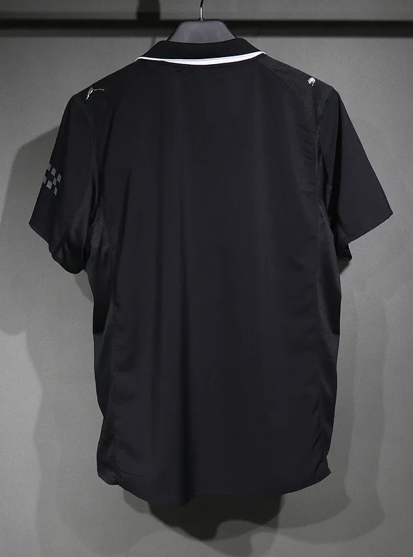 Manchester City 2025/26 Away Shirt Player Version Black — 2