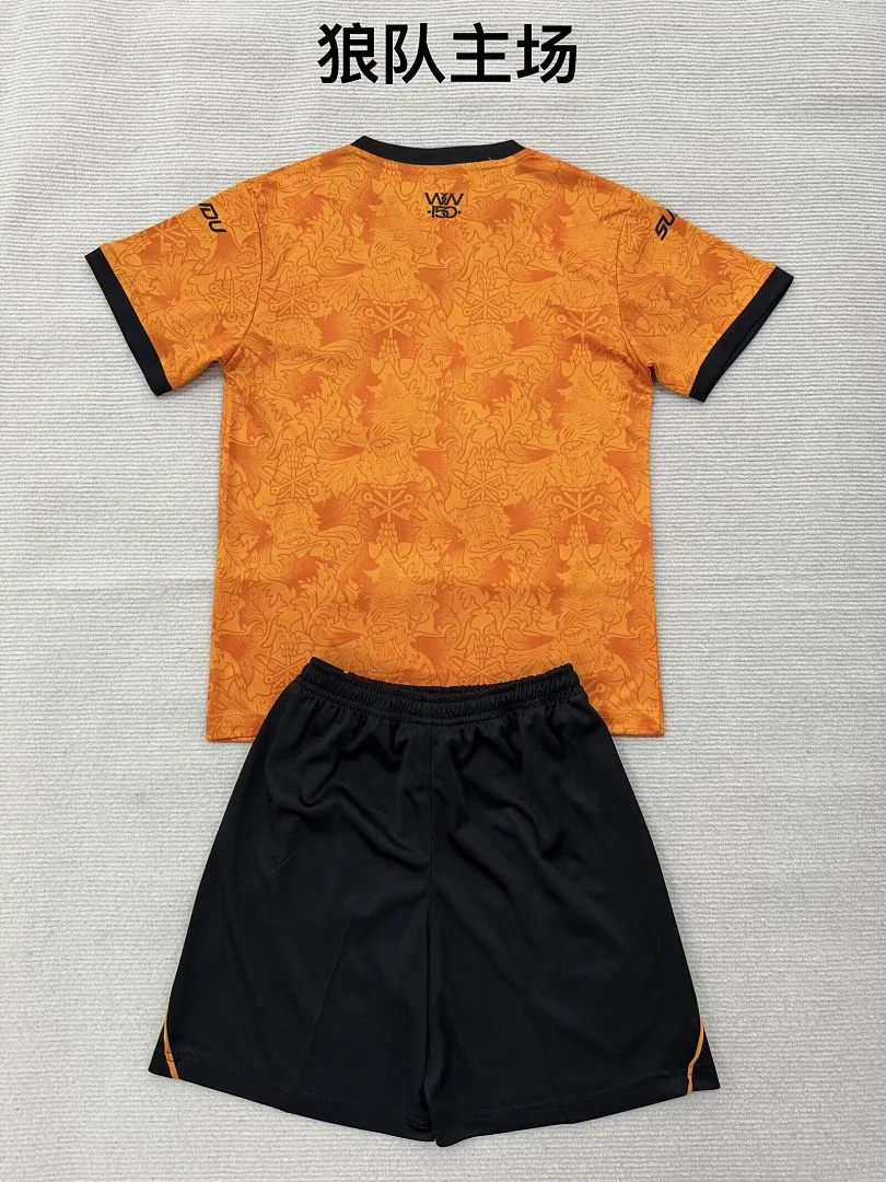Wolverhampton Wanderers 2026/27 Home Kids Kit