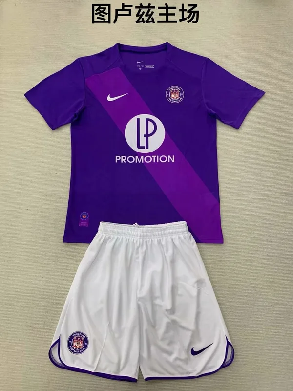 Toulouse 2024/25 Primera Equipación Conjunto de Niño — 2