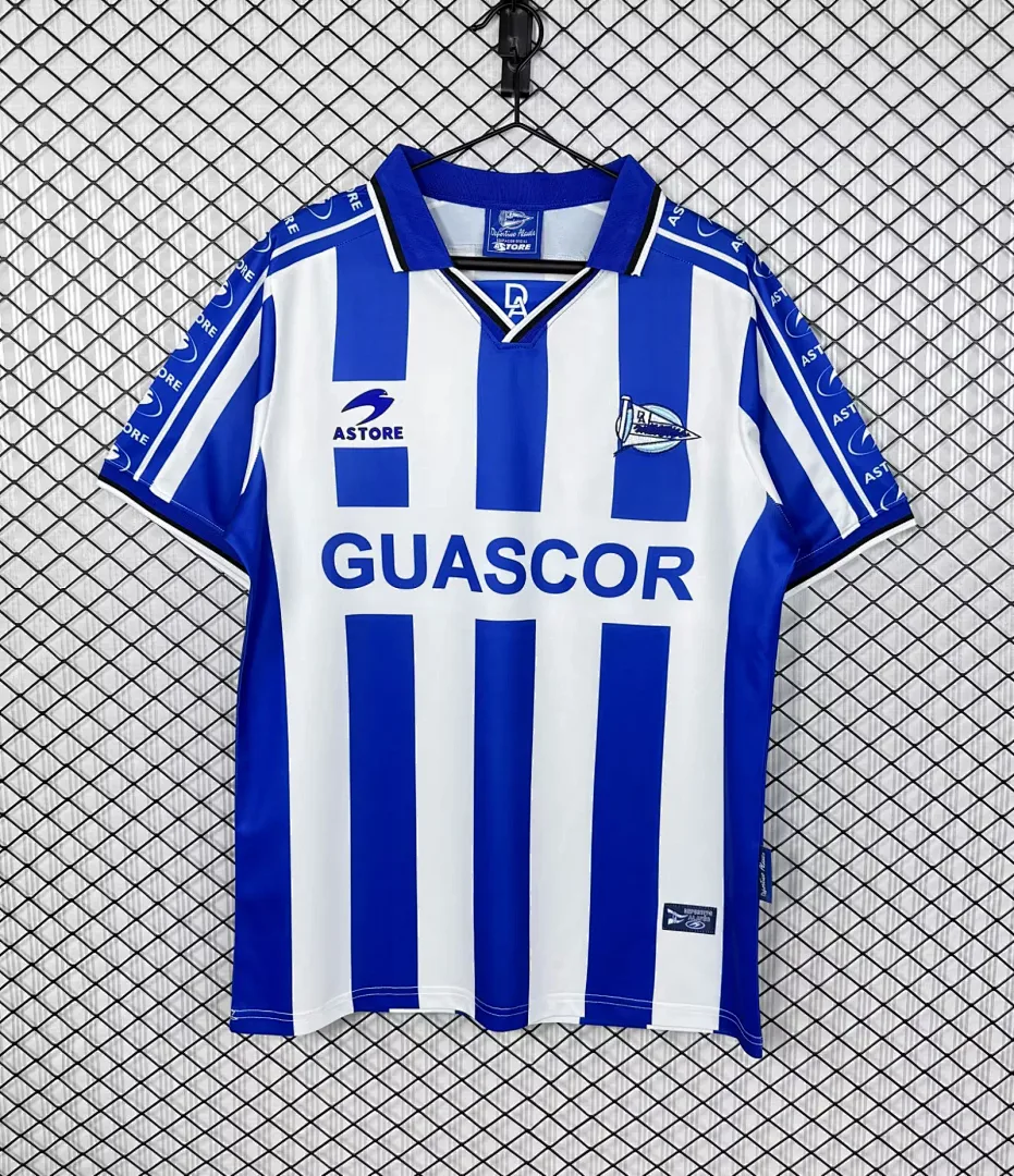 Deportivo Alavés 1998/99 Domicile Maillot